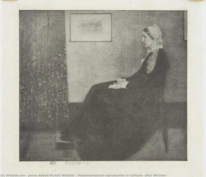 Photomechanical reproduction in halftone, after Whistler