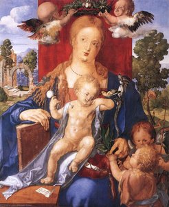 Madonna With The Siskin — Albrecht Dürer