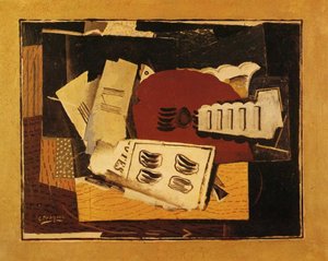 Guitar And Sheet Music — Georges Braque