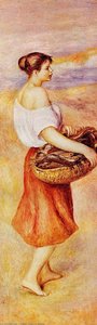The Fish Monger — Pierre-auguste Renoir