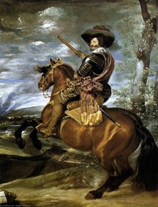 The Count-duke Of Olivares On Horseback — Diego Velázquez