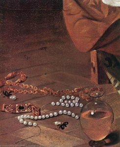 Magdalene (detail) — Caravaggio