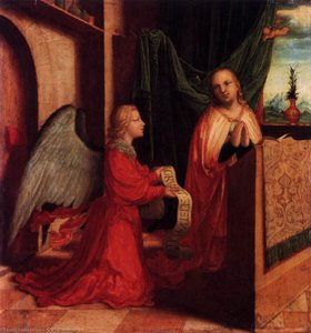 The Annunciation — Master Of Ab Monogram