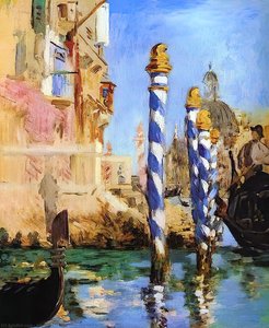 The Grand Canal — Édouard Manet