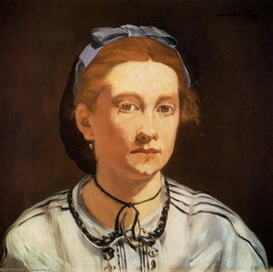 Portrait Of Victorine Meurent — Édouard Manet