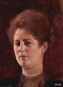 Portret Van Een Dame — Gustav Klimt