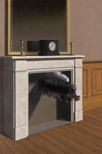 Time Transfixed — René Magritte