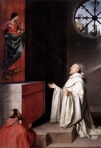 The Vision Of St Bernard — Alonso Cano