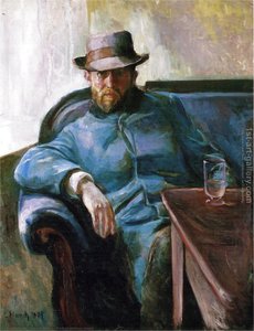 Portret Hansa Jaegera — Edvard Munch