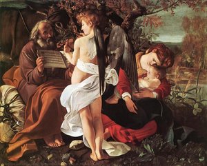 Rest On Flight To Egypt — Caravaggio
