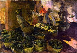 Elaboración De La Pasa (jávea) — Joaquín Sorolla Y Bastida
