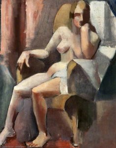 Seated Female Nude