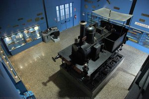 Steam Locomotive 020-0201_schneider & Cie. — Muzeum Železnice V Madridu