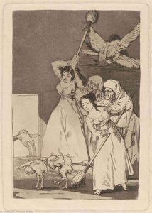 Està Vmd... Pues, Como Digo.. Eh! Cuidado! Si Nó — Francisco José De Goya Y Lucientes