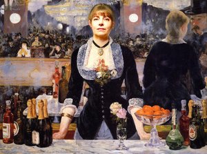 Bar At The Folies-bergere — Édouard Manet