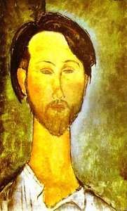 Retrato del Poeta y Agente de Arte Polaco Leopold Zborovski