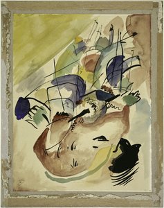 Study For Improvisation 31 (seeschlacht) — Wassily Wassilyevich Kandinsky