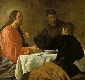 The Supper At Emmaus — Diego Velázquez