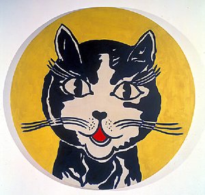 Lachende kat