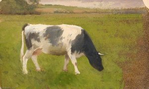 Study Of A Cow — Edward Archibald Brown
