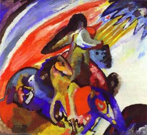 Improvisation 12 (rider) — Wassily Wassilyevich Kandinsky