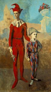 Acrobat And Young Harlequin — Pablo Picasso