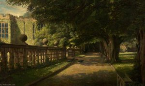 The Terrace, Haddon Hall, Derbyshire