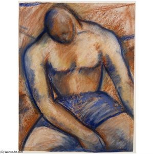 Seated Boxer