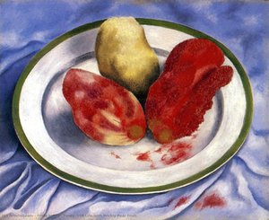 Tunas (still Life With Prickly Pear Fruit) — Frida Kahlo