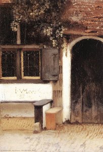 The Little Street (detail) — Johannes Vermeer