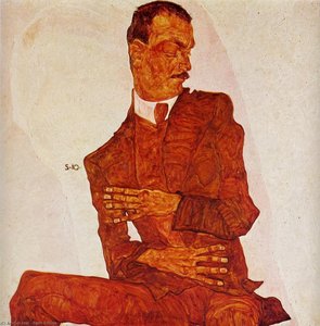 Portrait Of The Art Critic, Arthur Roessler — Egon Schiele