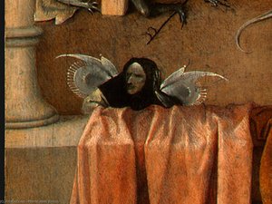 Death and the Miser (detail)