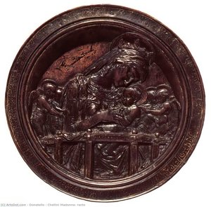 Madonnenbild Von Chellini — Donatello