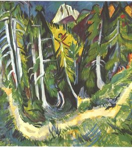 Gorge Forestière — Ernst Ludwig Kirchner