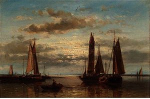 Shipping In A Calm Sea