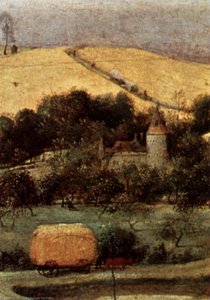 The Corn Harvest (detail) — Pieter Bruegel The Elder