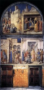 N,wall - North Wall Of The Chapel — Fra Angelico