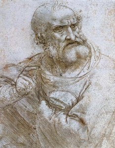 Study For The Last Supper (10) — Leonardo Da Vinci