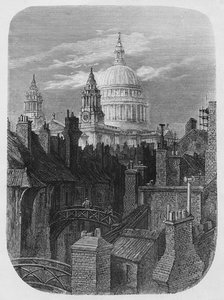 St. Paul's Cathedral And The Slums — Paul Gustave Doré