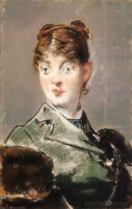 Parisienne, Portrait Of Madame Jules Guillemet — Édouard Manet