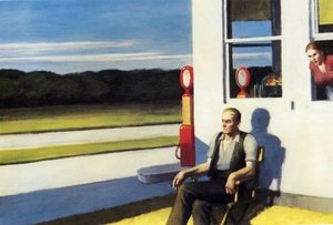 Four Lane Road — Edward Hopper