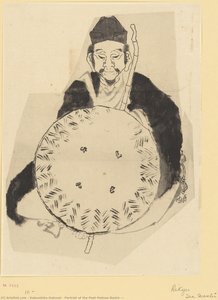 Portrait of Matsuo Bashō - Katsushika Hokusai