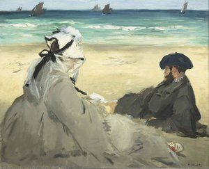 At The Beach — Édouard Manet