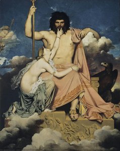 Jupiter And Thétis — Jean-auguste-dominique Ingres