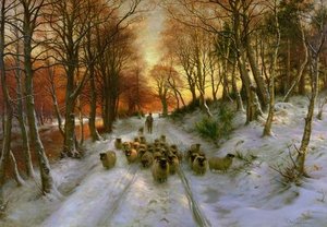 Glowed With Tints Of Evening Hours — Joseph Farquharson