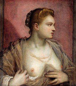Retrato de uma Mulher Revelando Seus Seios