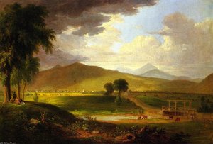 View Of Rutland, Vermont — Asher Brown Durand