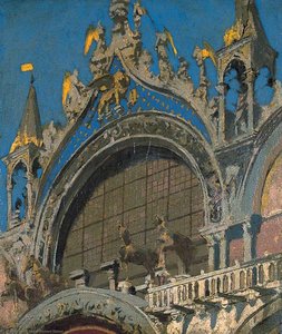 The Horses Of St Mark's, Venice — Walter Richard Sickert
