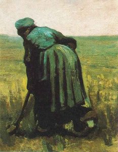 La Donna Contadina Che Scava 2 — Vincent Willem Van Gogh