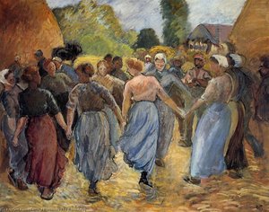 The Roundelay — Camille Pissarro